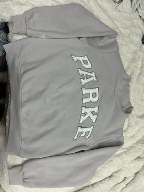 Parke Lavender valentines drop mockneck